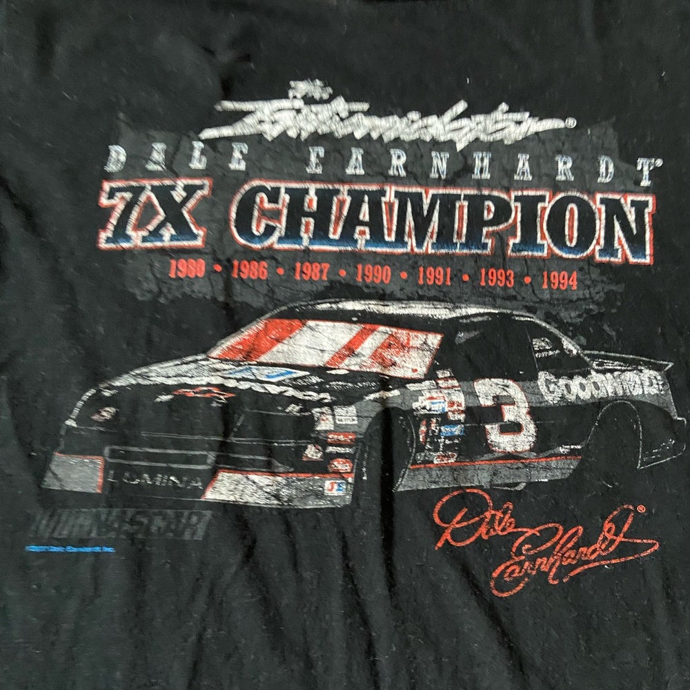 NASCAR Dale Earnhardt short sleeve t shirt, men’s size large